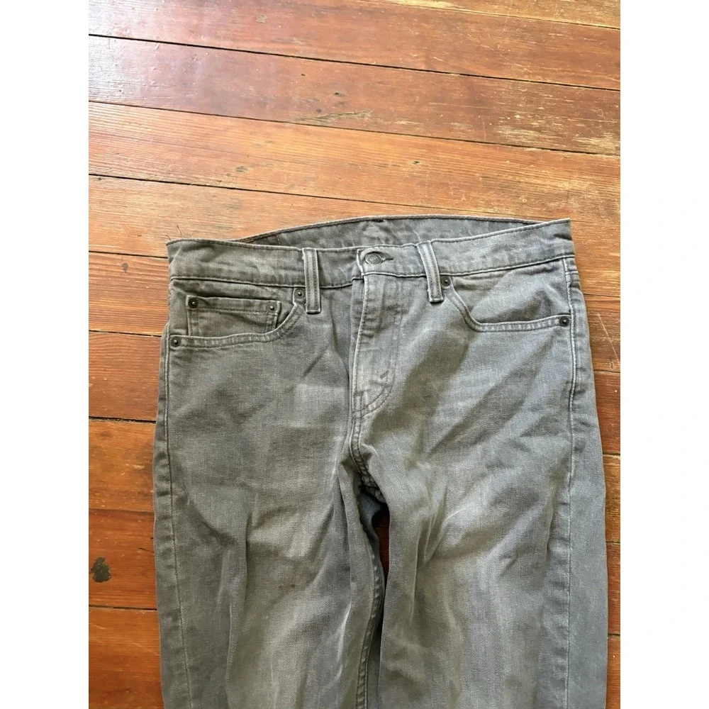 Levi's Men's 511 Slim Fit Commuter Jeans Gray 32x30